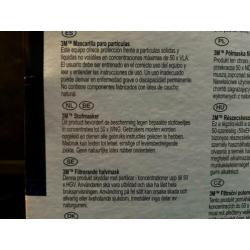 3M Mondmaskers FFP3 R D. Aantal: 7 dozen