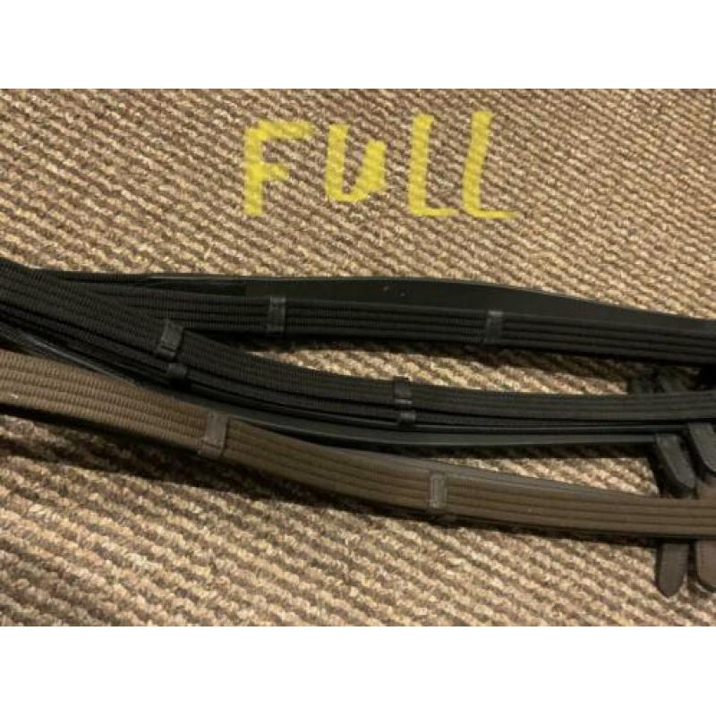 7 paar nieuwe teugels Rider Pro, pony/cob/full