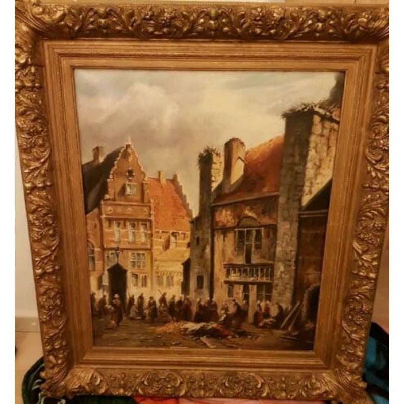Oude Verzameling Schilderijen -- z.s.m. weg