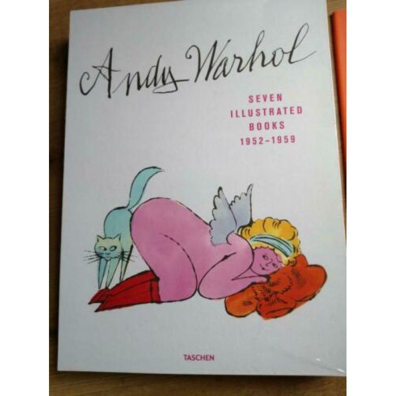 Andy Warhol seven illustrated books