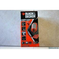 Black&Decker Flexilight 2x led werk/klus lampen