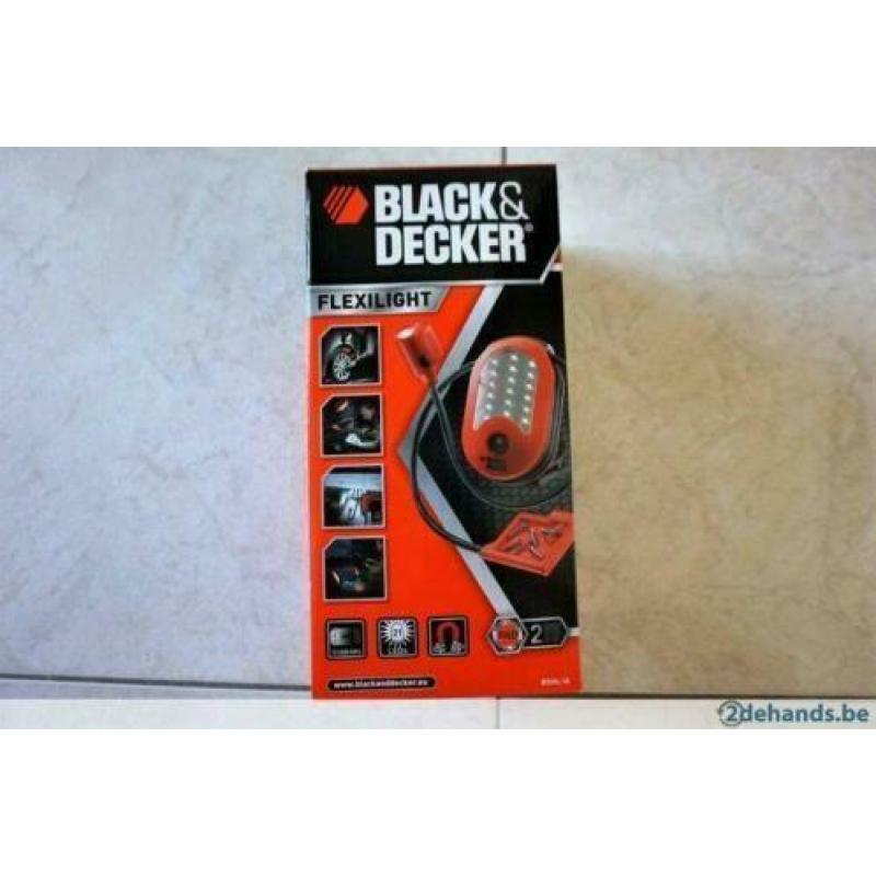 Black&Decker Flexilight 2x led werk/klus lampen