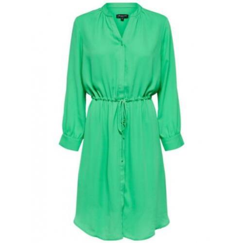 SELECTED FEMME prachtige groene Jurk maat 36 / S NIEUW