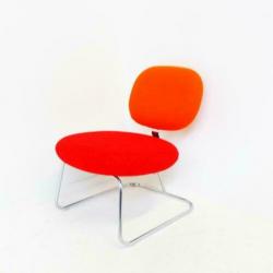 Artifort Vega Fauteuil, Design stoelen, Rood, Oranje