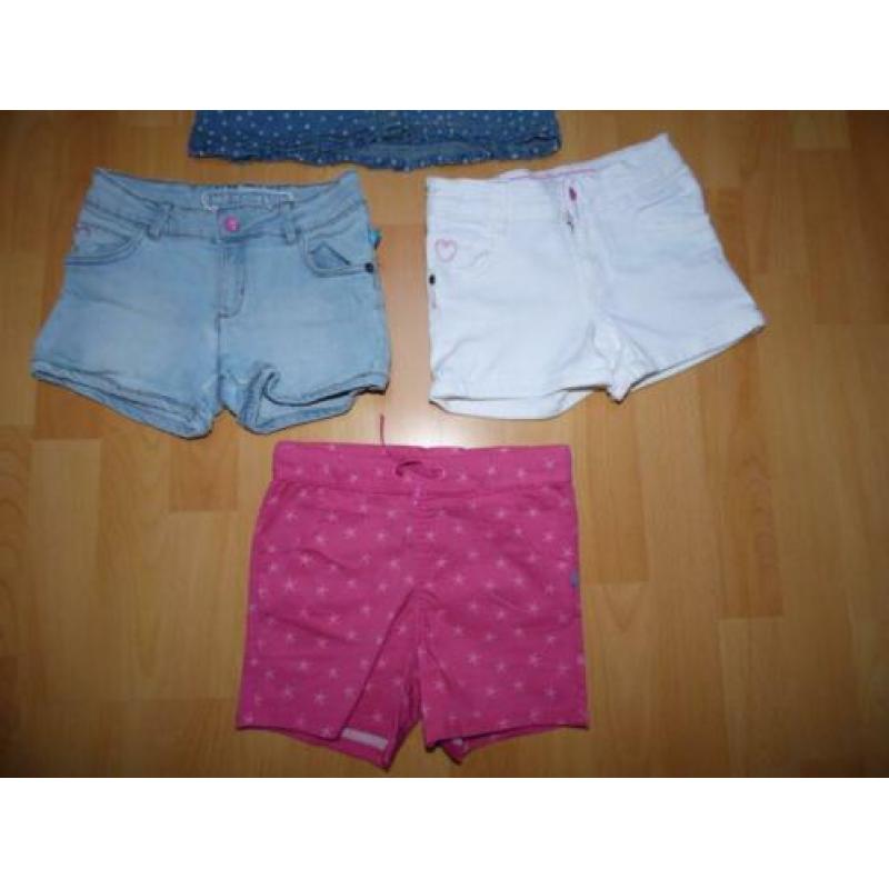 Leuke set (3 broekjes/blouse)van Lief!, maat 110 NIEUW/ZGAN