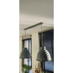 Te koop set industriële lampen betonlook