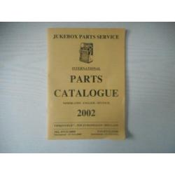 Catalogus Jukebox Parts Service. 2002.