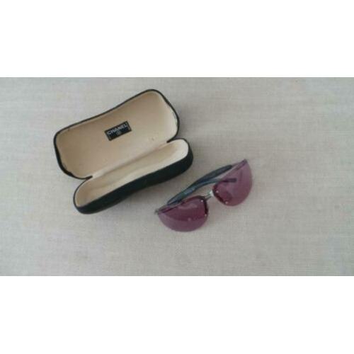 Chanel zonnebril vintage paarse glazen