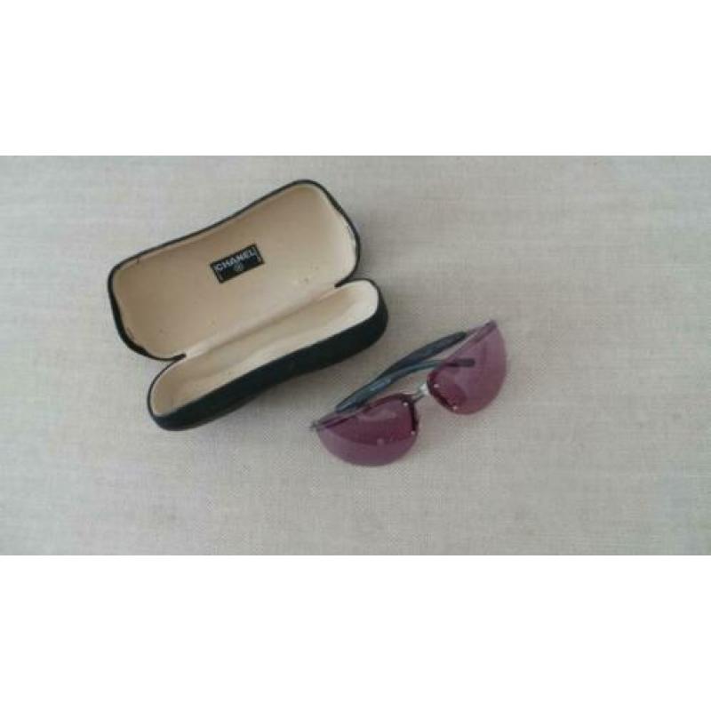 Chanel zonnebril vintage paarse glazen