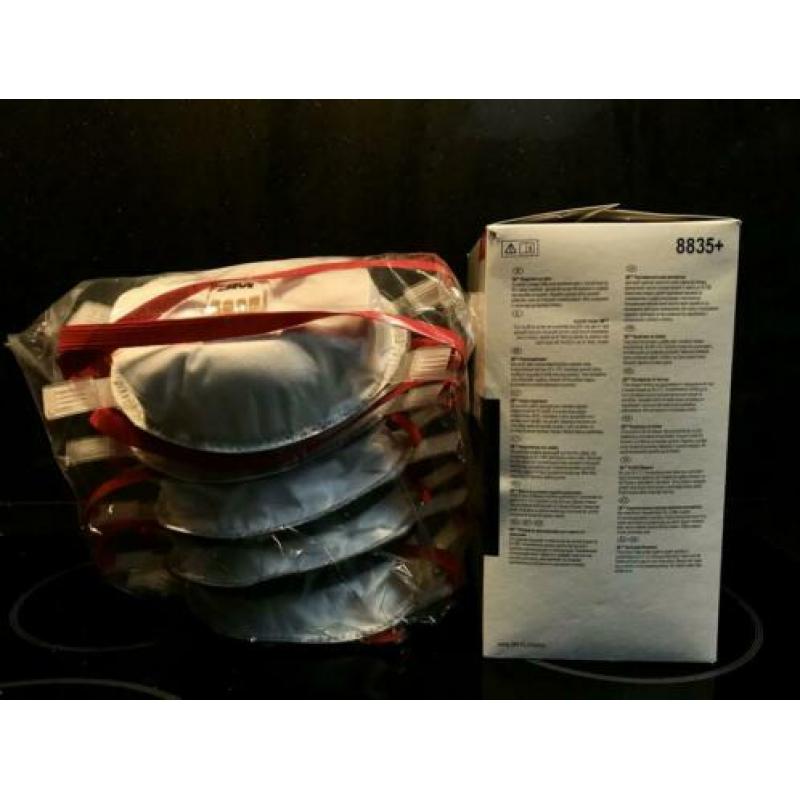 3M Mondmaskers FFP3 R D. Aantal: 7 dozen