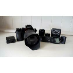 Full Frame Sony A7 Camera incl. accessoires