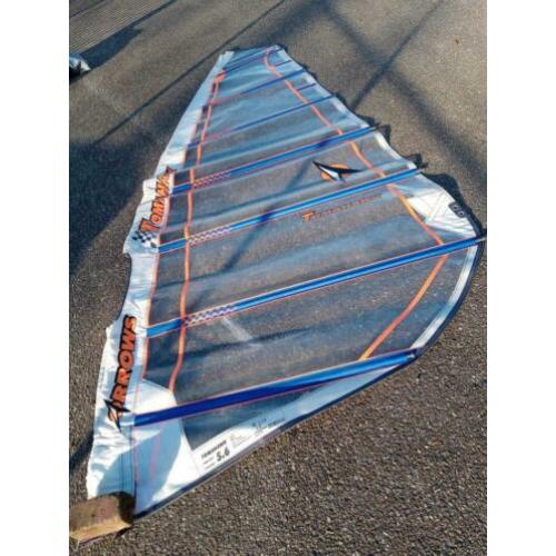 Surfzeil 5.6m2 gebruikt