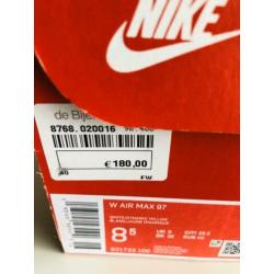 NIEUW Nike air Max 97 sneakers mt 40 twv €180