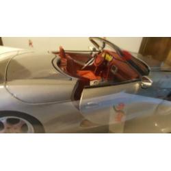 Porsche Boxter zilver Maisto Special Edition 1:18