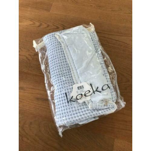 Koeka voetenzak antwerp babyblauw zgan