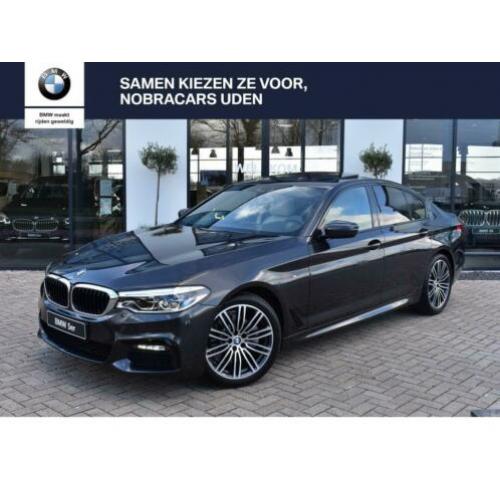 BMW 5 Serie 520i High Executive M Sport Eifenbeinweiss Nappa