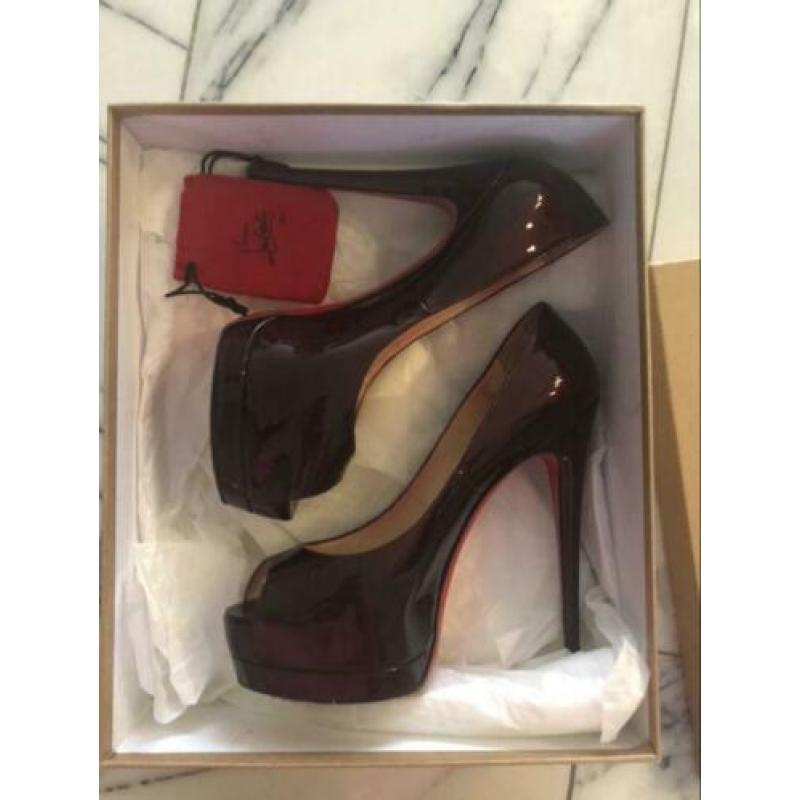 Originele Christian Louboutin Platform Pumps maat 38