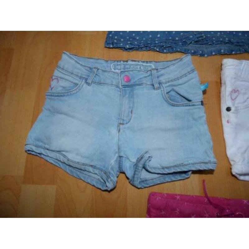 Leuke set (3 broekjes/blouse)van Lief!, maat 110 NIEUW/ZGAN