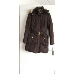 Esprit dames winterjas maat 38 donker bruin