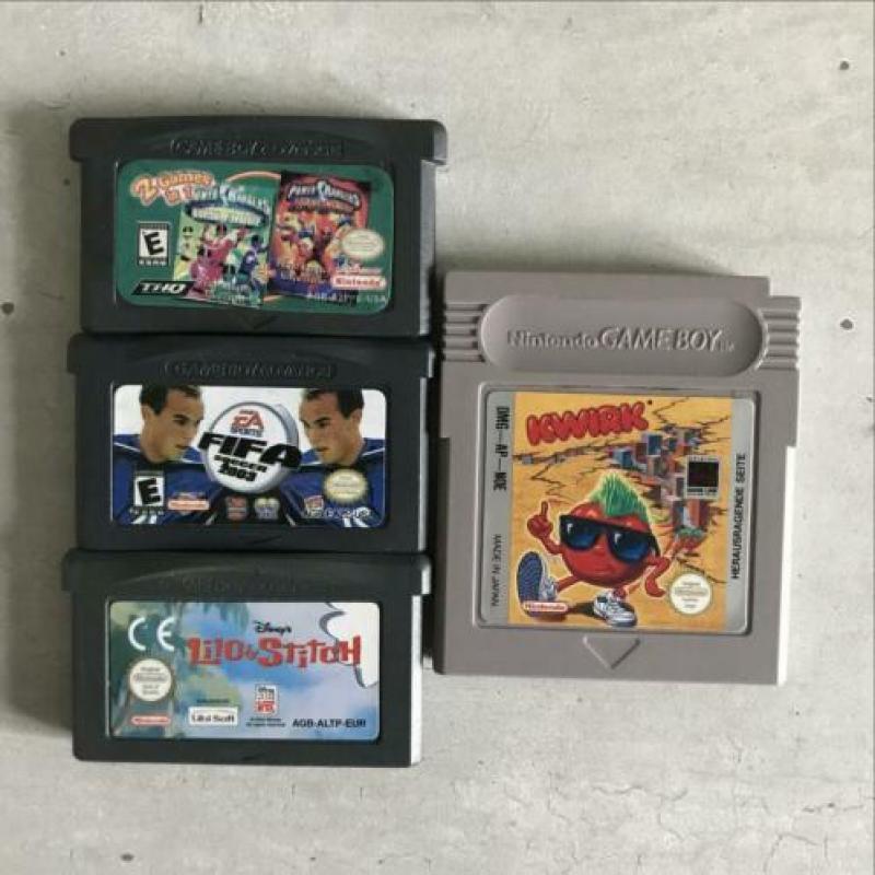 Gameboy spellen