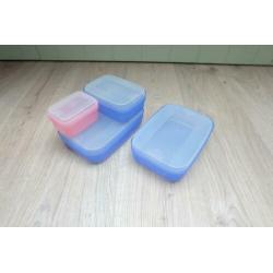 Tupperware bewaarbakjes klepdeksel