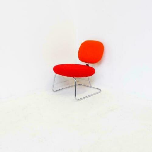 Artifort Vega Fauteuil, Design stoelen, Rood, Oranje