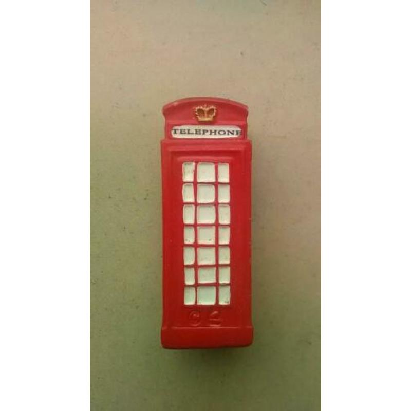 Telephone box geen dinky toys
