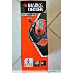 Black&Decker Flexilight 2x led werk/klus lampen