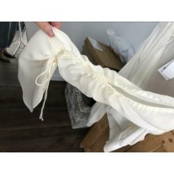 Pinko blouse mt 38 en 42 crème overslag wit nieuw