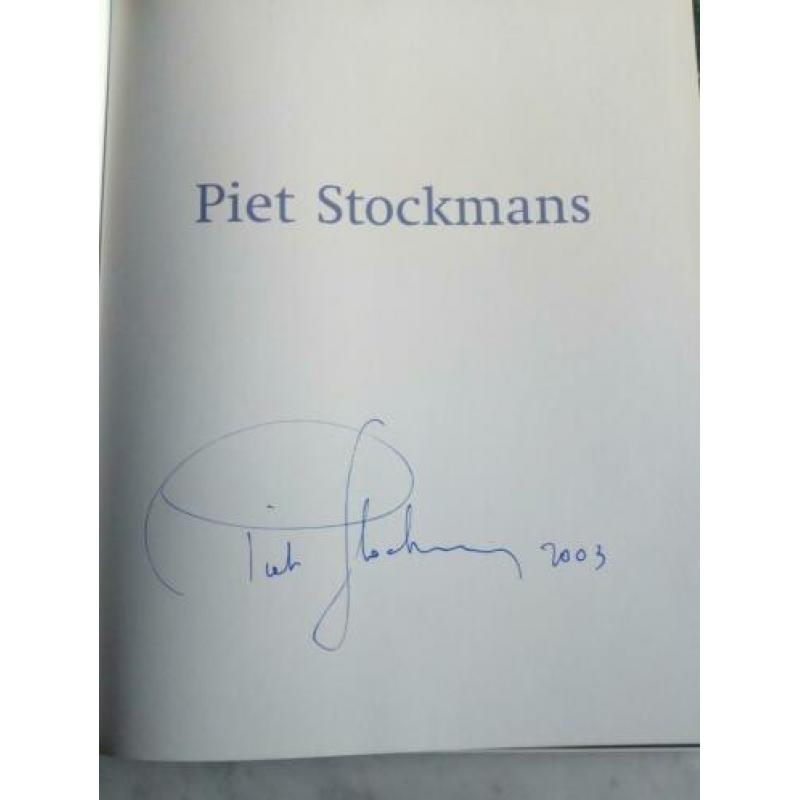Kunstboek, Piet Stockmans, Monografie, gesigneerd!.