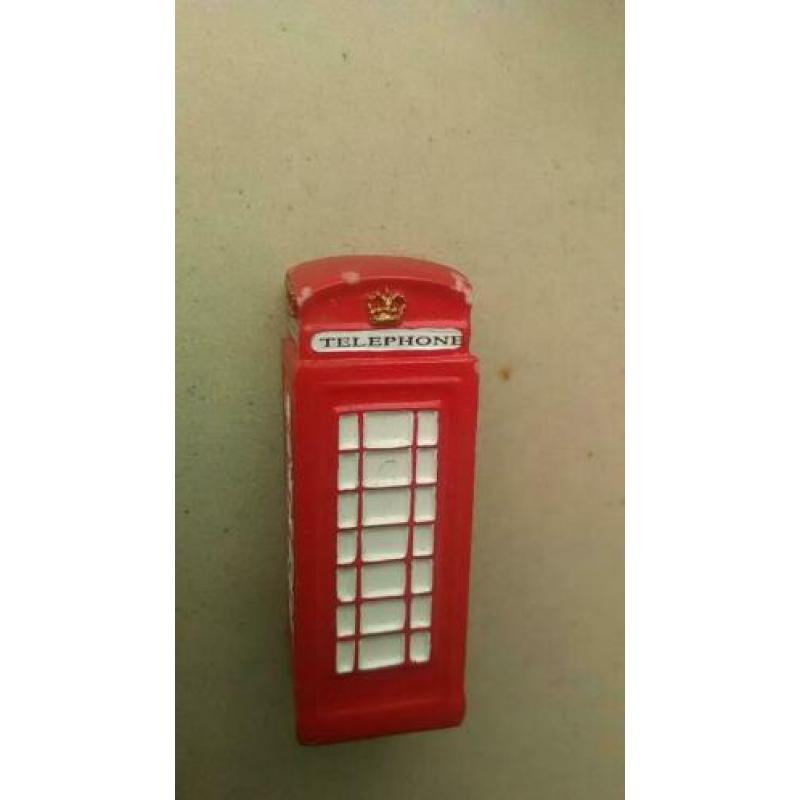Telephone box geen dinky toys
