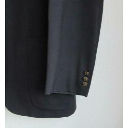 Donkerblauw scheerwol colbert van Burberrys - mt L