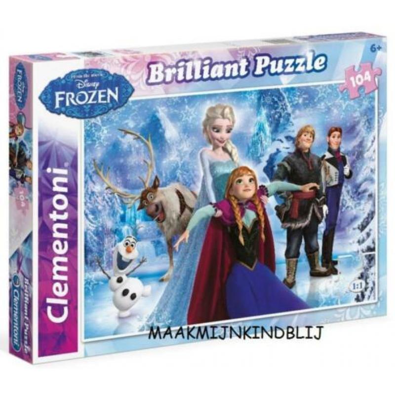 Disney Frozen puzzels 180 stukjes | van Anna, Elsa & Olaf NW