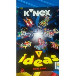 K'nex div sets plus plastiek opberg kastje drie lades