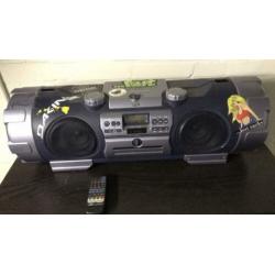 Getoblaster JVC RV-B99BU radio, CD, Casette dikke sound