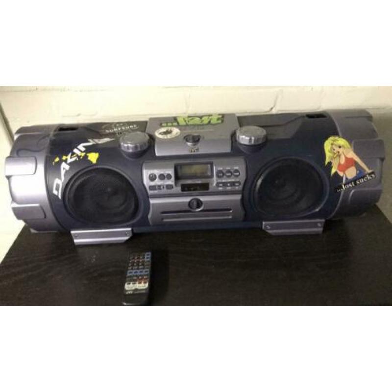 Getoblaster JVC RV-B99BU radio, CD, Casette dikke sound