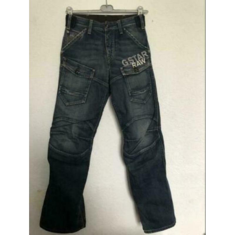 Maat 28 - gstar raw - blauw spijker