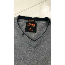 Sun68 blended cashmere trui