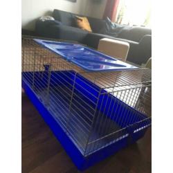 Binnen konijnenhok 88 bij 50 cm 44 cm hoog