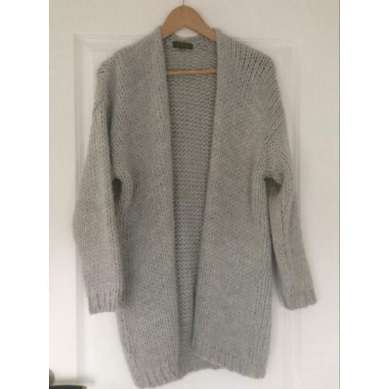 Licht grijs vest van Zusss maat 1 (s)