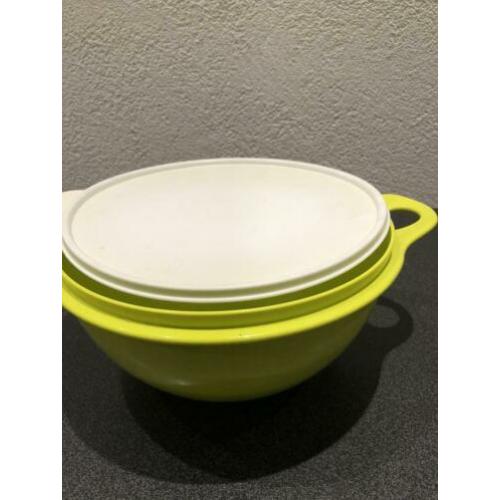 Tupperware slakom/beslagkom met deksel