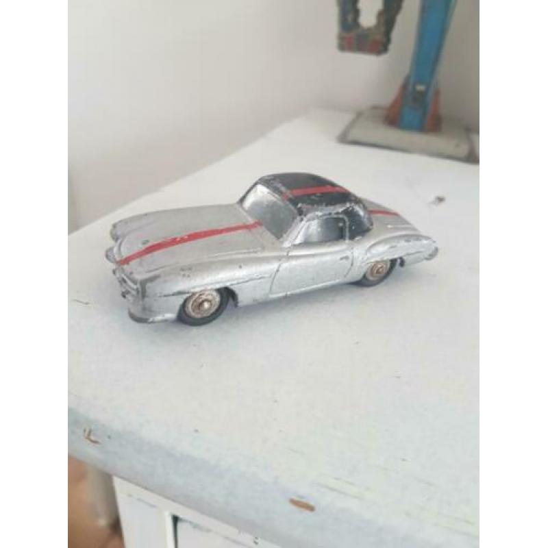 Zeer zeldzame uitvoering Dinky toys mercedes 190SL France