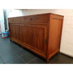 mooie robuuste ruime teak dressoir