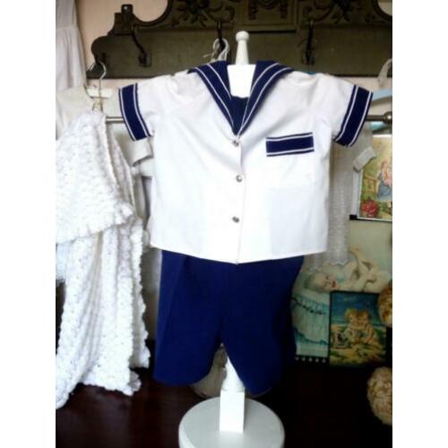 2 delig Kinder matrozen pakje . Broek/shirt
