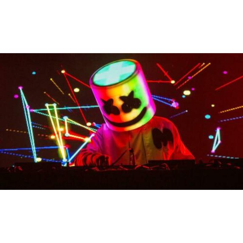 DJ MARSHMELLO LIVE CONCERT Polyester Poster Banner Vlag