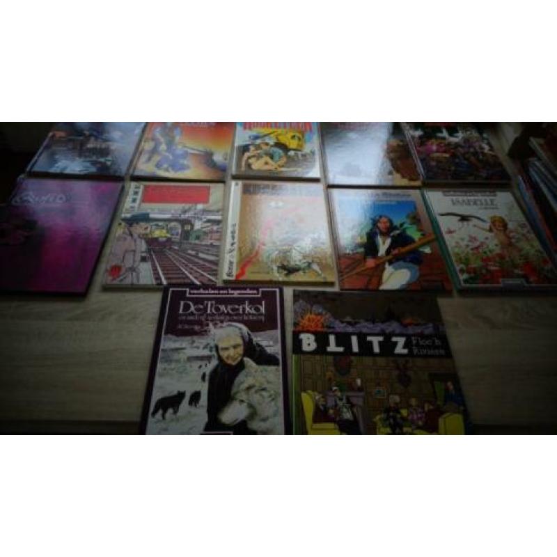 Hardcover stripboeken partij 96 stuks, losse verkoop