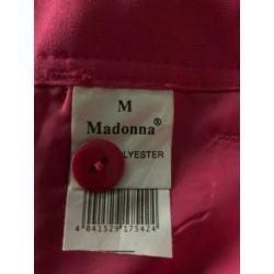Broek pantalon roze maat m flared pijp Madonna