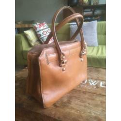 DKNY handtas cognac bruin