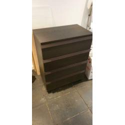 IKEA Malm ladekast - 4 laden