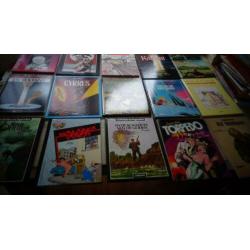Hardcover stripboeken partij 96 stuks, losse verkoop